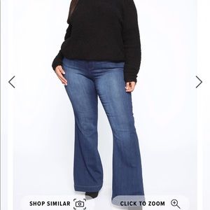 Fashion Nova high waisted Bellbottom